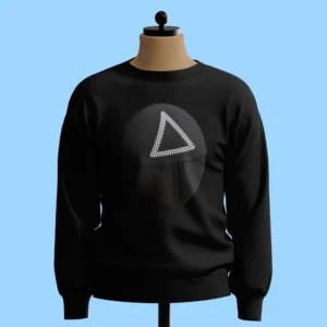 لباس طرح ماسک مثلث سه بعدی