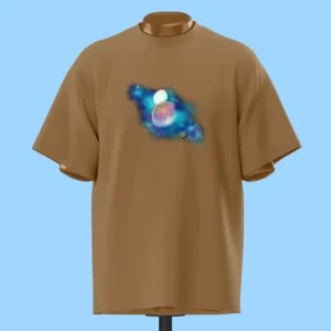 لباس طرح سیارات آبرنگی