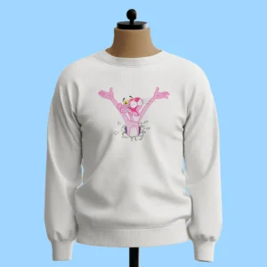 لباس طرح پلنگ صورتی خوشحال