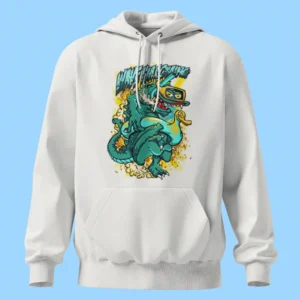 لباس طرح گودزیلا با تیوپ شنا