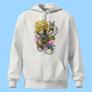 لباس طرح اسکلت پانک گیتاریست