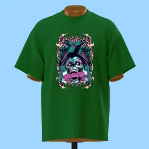 لباس طرح جمجمه و پرنده