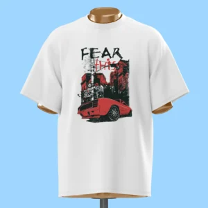 لباس طرح ماشین قرمز ترسناک