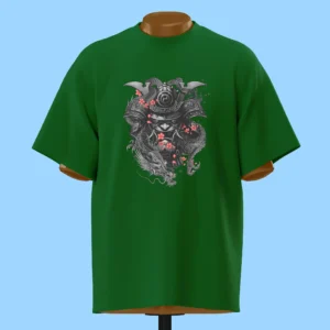 لباس طرح ماسک سامورایی و اژدها