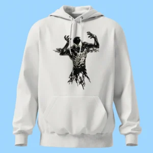 لباس طرح مرد عنکبوتی سیاه در حال پاره کردن لباس