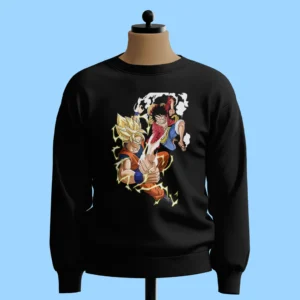 لباس طرح گوکو در برابر لوفی