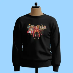 لباس طرح گروه وان پیس گلد