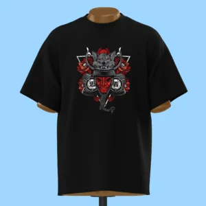 لباس طرح کلاهخود سامورایی و گرگ