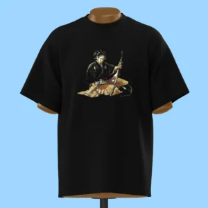 لباس طرح سامورایی در حال شمشیر کشیدن