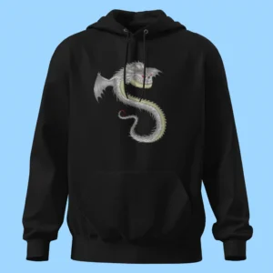 لباس طرح اژدهای خاکستری مار مانند