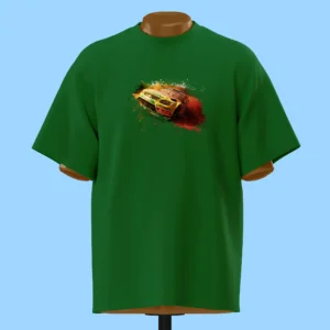 لباس طرح ماشین مسابقه‌ای رنگی